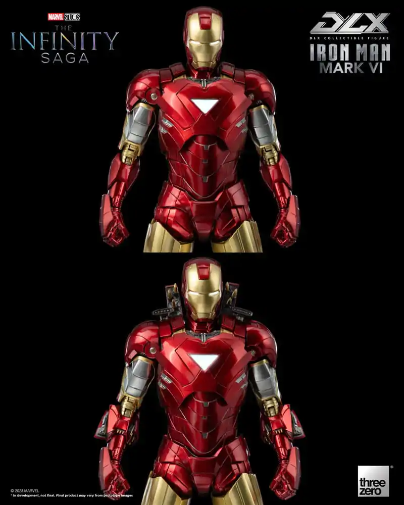 Infinity Saga DLX Action Figure 1/12 Iron Man Mark 6 17 cm product photo