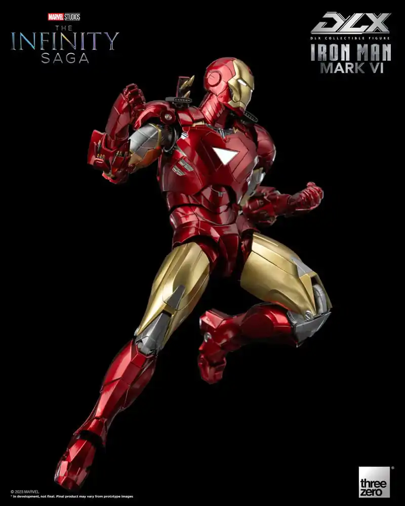 Infinity Saga DLX Action Figure 1/12 Iron Man Mark 6 17 cm product photo