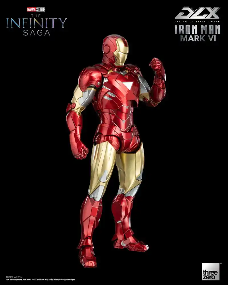 Infinity Saga DLX Action Figure 1/12 Iron Man Mark 6 17 cm product photo