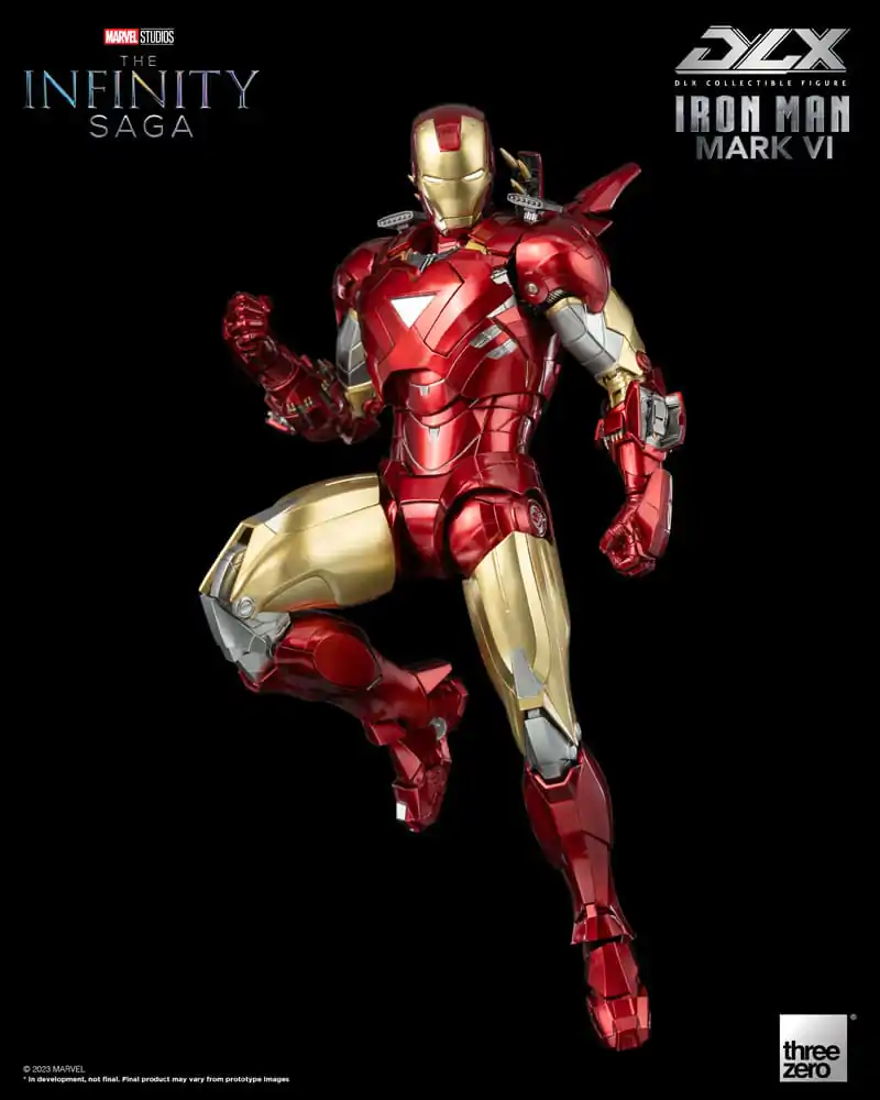 Infinity Saga DLX Action Figure 1/12 Iron Man Mark 6 17 cm product photo