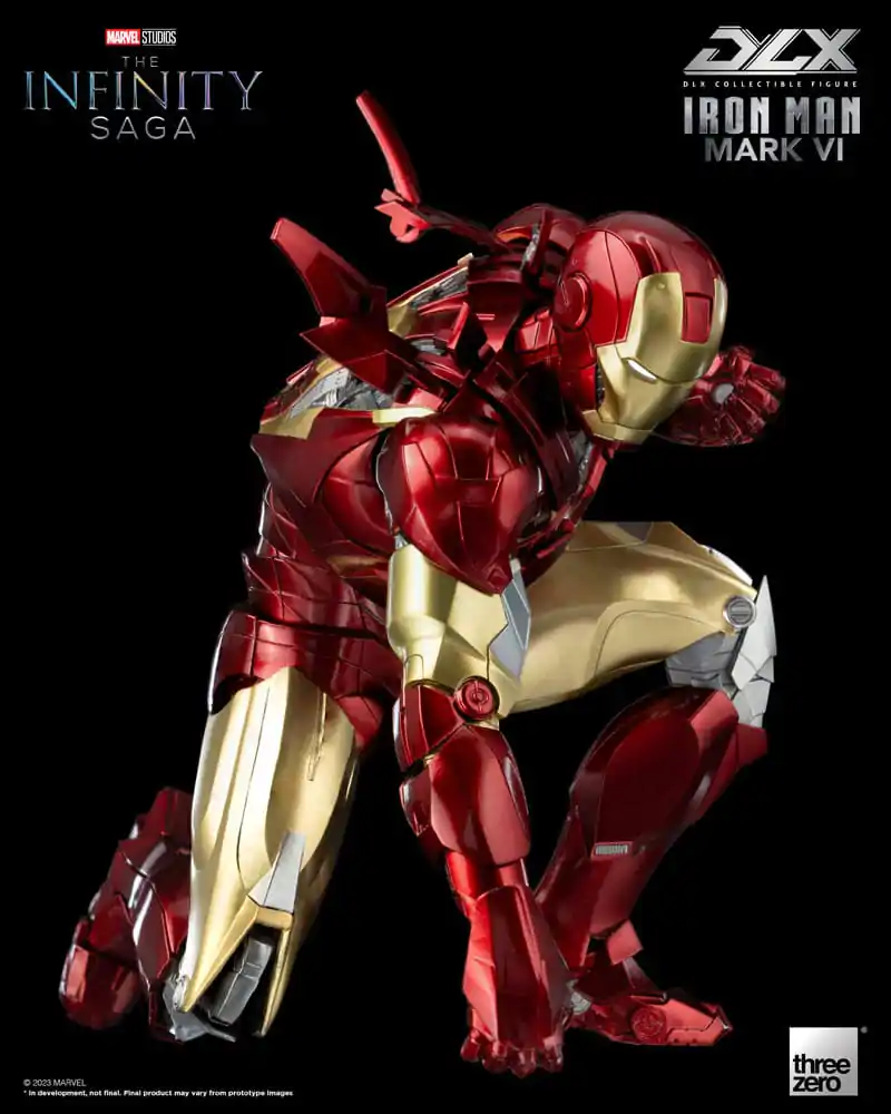 Infinity Saga DLX Action Figure 1/12 Iron Man Mark 6 17 cm product photo