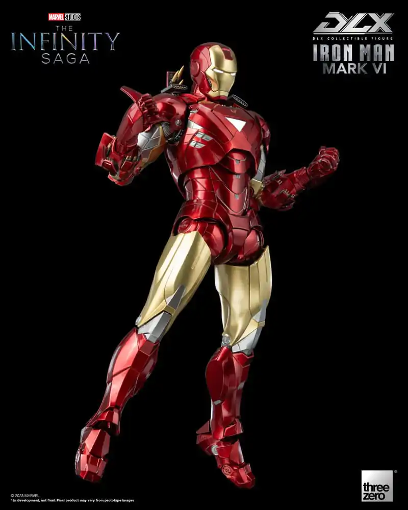 Infinity Saga DLX Action Figure 1/12 Iron Man Mark 6 17 cm product photo