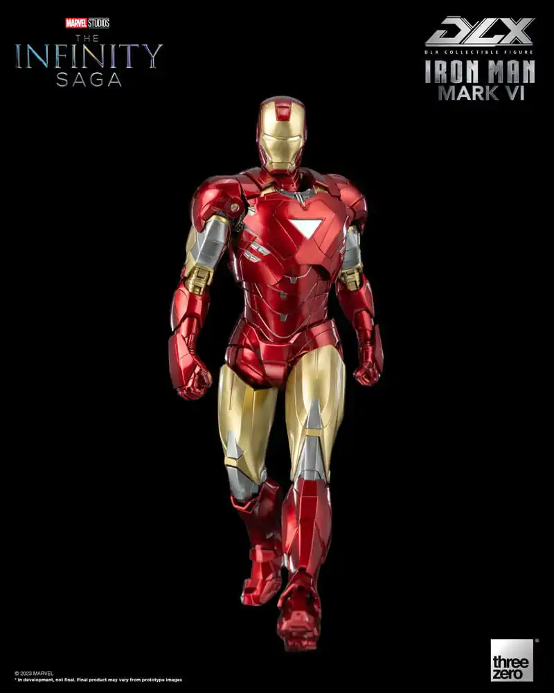 Infinity Saga DLX Action Figure 1/12 Iron Man Mark 6 17 cm product photo
