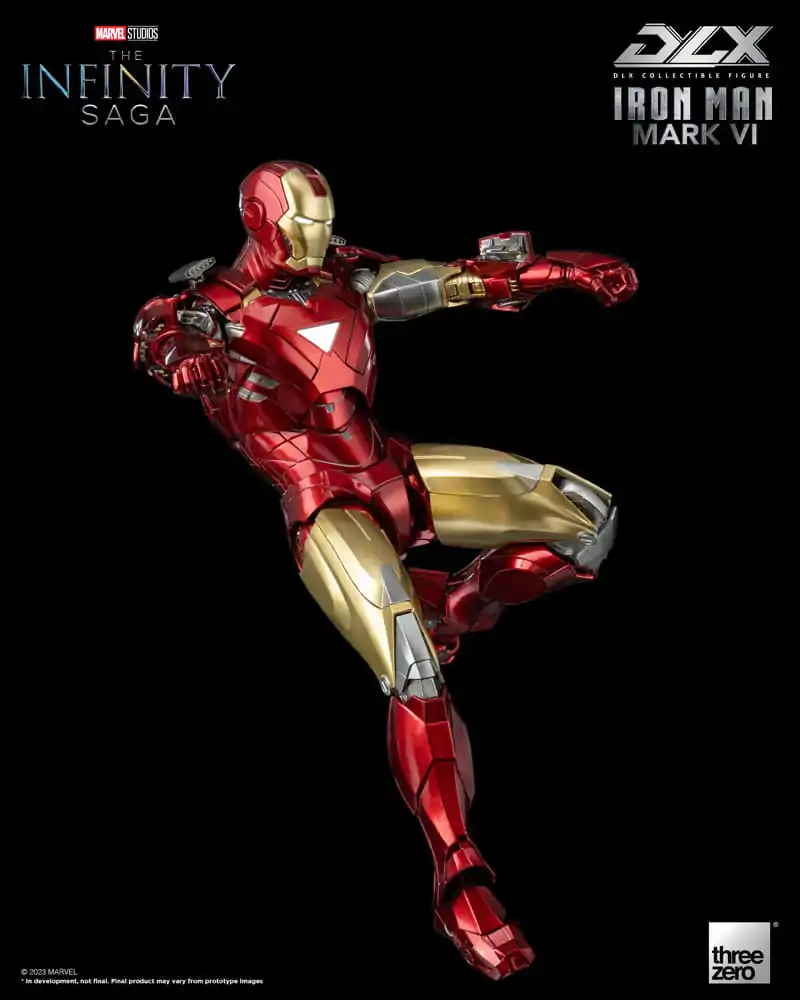 Infinity Saga DLX Action Figure 1/12 Iron Man Mark 6 17 cm product photo