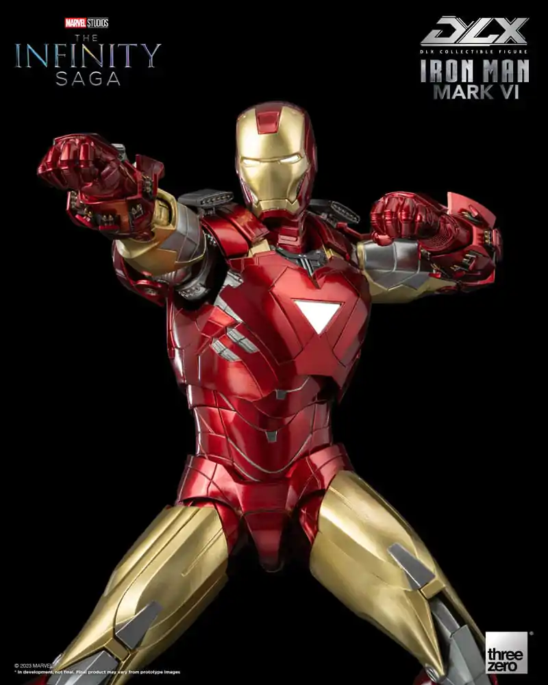Infinity Saga DLX Action Figure 1/12 Iron Man Mark 6 17 cm product photo