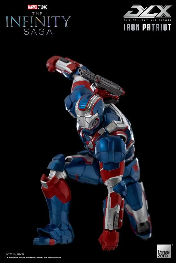 Infinity Saga DLX Action Figure 1/12 Iron Patriot 17 cm product photo