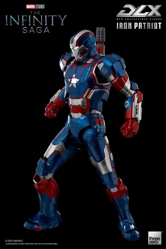 Infinity Saga DLX Action Figure 1/12 Iron Patriot 17 cm product photo