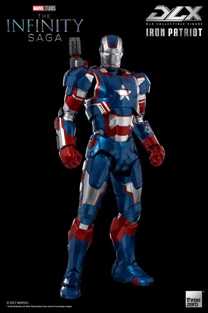 Infinity Saga DLX Action Figure 1/12 Iron Patriot 17 cm product photo