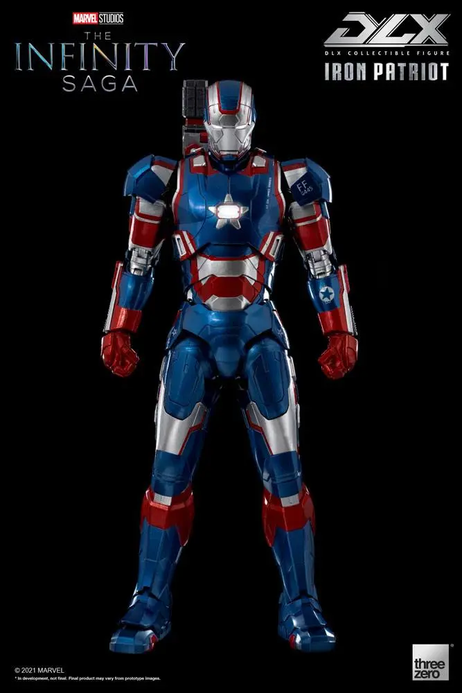 Infinity Saga DLX Action Figure 1/12 Iron Patriot 17 cm product photo
