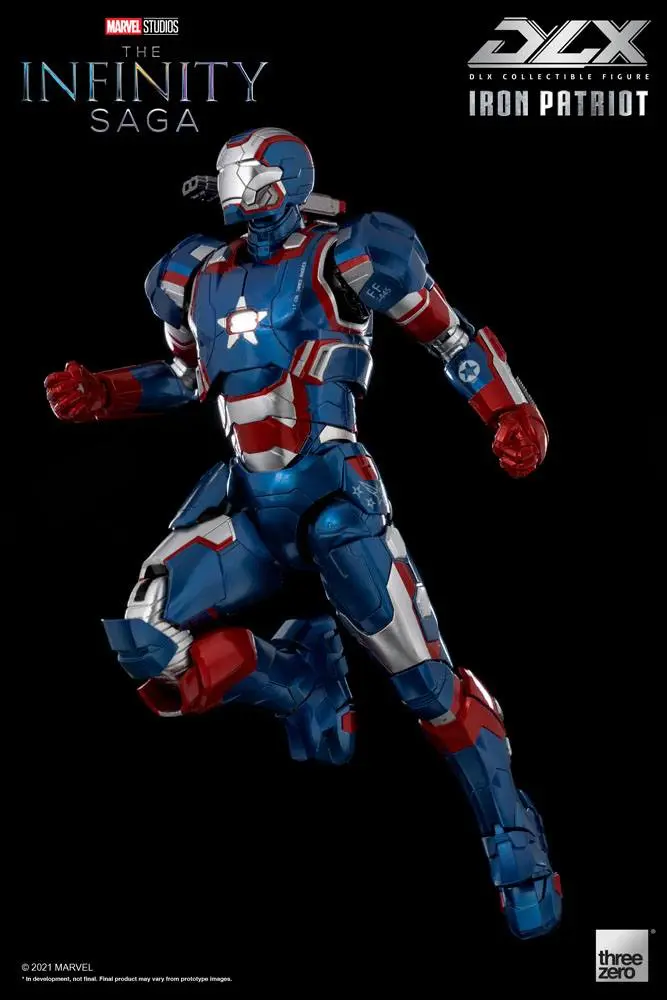 Infinity Saga DLX Action Figure 1/12 Iron Patriot 17 cm product photo