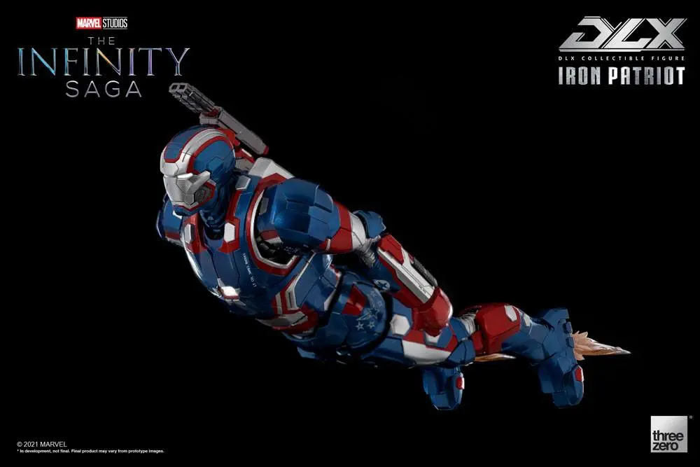 Infinity Saga DLX Action Figure 1/12 Iron Patriot 17 cm product photo