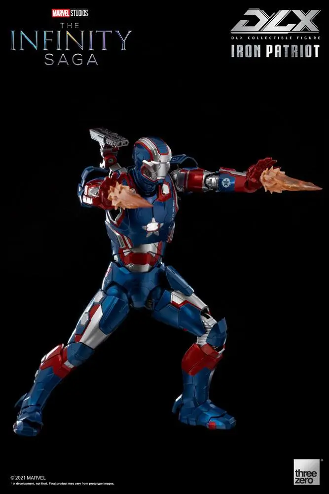 Infinity Saga DLX Action Figure 1/12 Iron Patriot 17 cm product photo