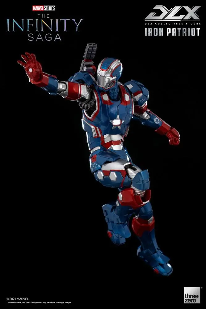 Infinity Saga DLX Action Figure 1/12 Iron Patriot 17 cm product photo