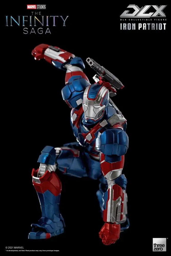 Infinity Saga DLX Action Figure 1/12 Iron Patriot 17 cm product photo