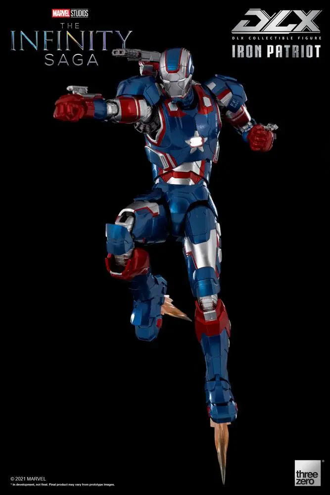 Infinity Saga DLX Action Figure 1/12 Iron Patriot 17 cm product photo