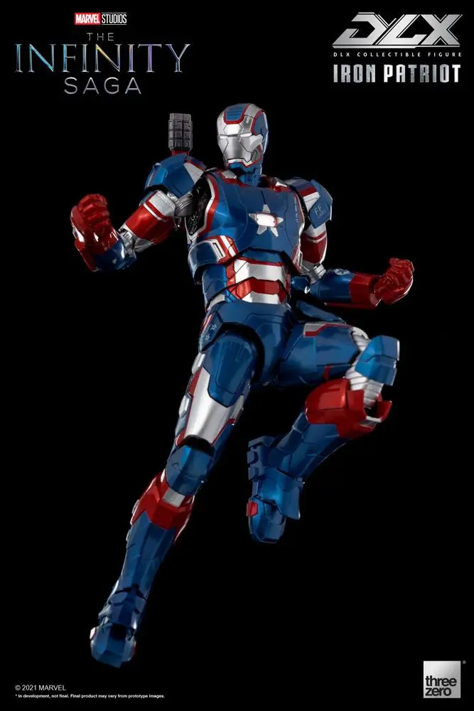 Infinity Saga DLX Action Figure 1/12 Iron Patriot 17 cm product photo