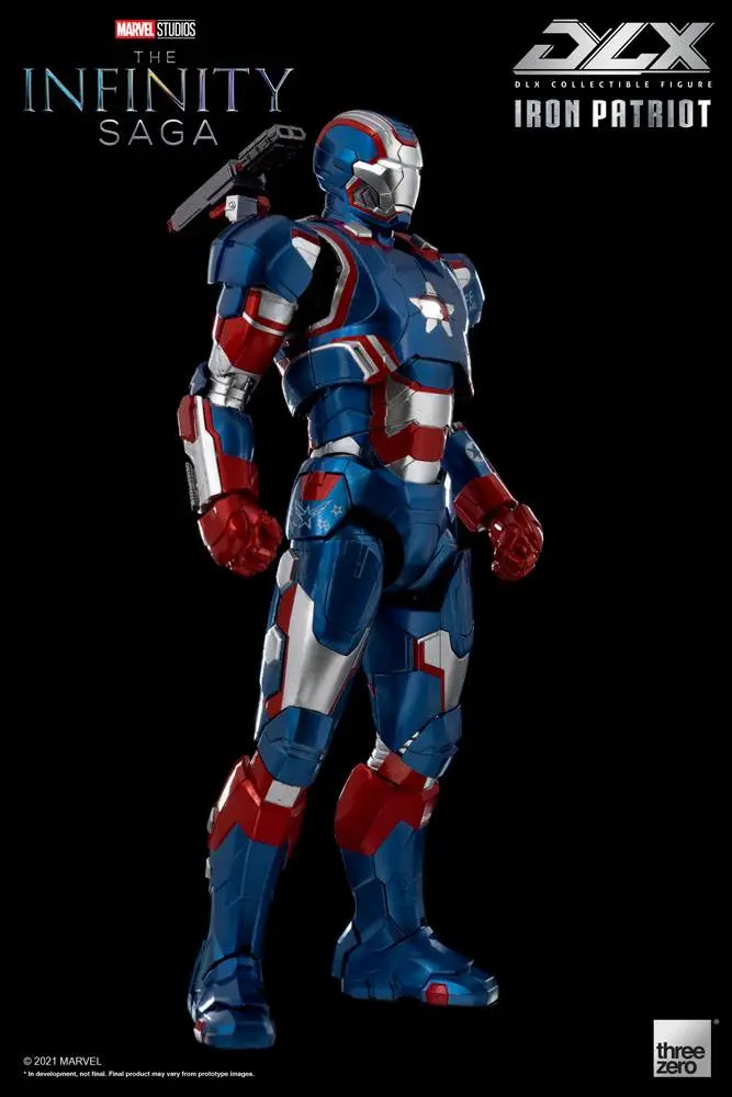 Infinity Saga DLX Action Figure 1/12 Iron Patriot 17 cm product photo
