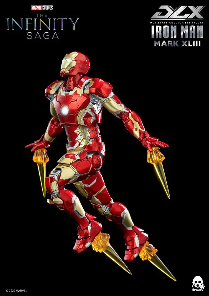 Infinity Saga DLX Action Figure 1/12 Iron Man Mark 43 16 cm product photo