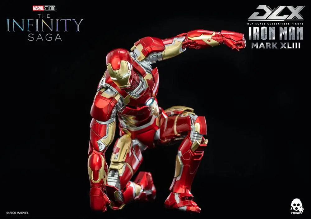 Infinity Saga DLX Action Figure 1/12 Iron Man Mark 43 16 cm product photo
