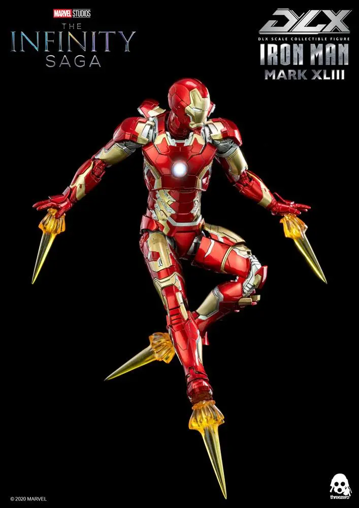 Infinity Saga DLX Action Figure 1/12 Iron Man Mark 43 16 cm product photo