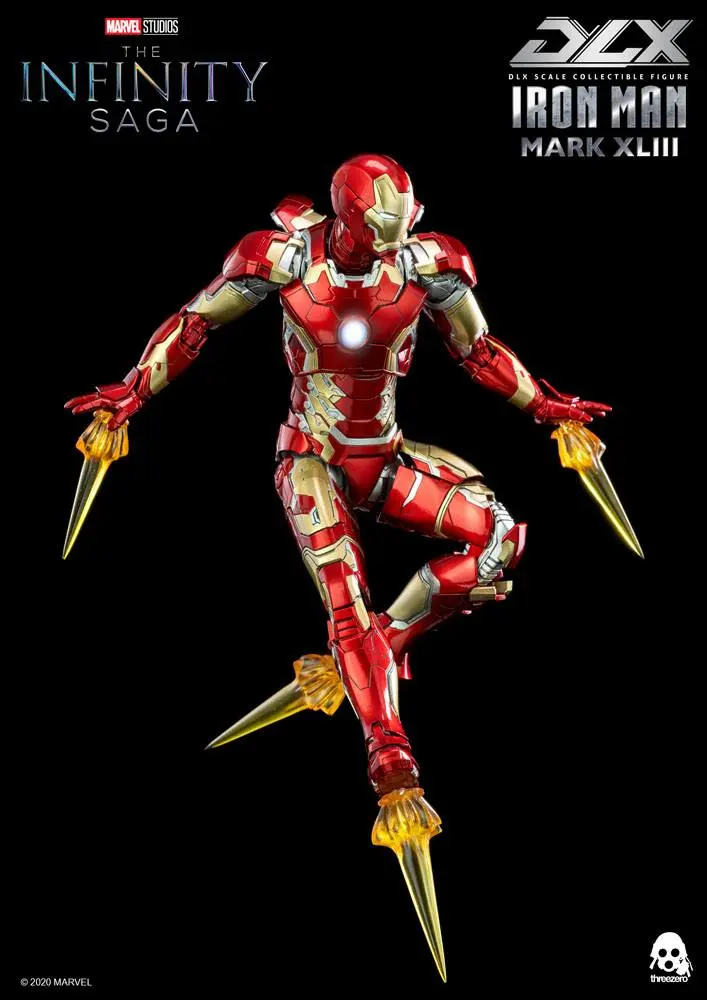 Infinity Saga DLX Action Figure 1/12 Iron Man Mark 43 16 cm product photo