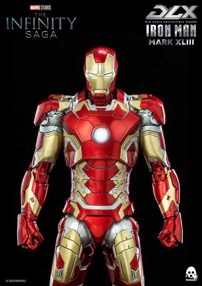 Infinity Saga DLX Action Figure 1/12 Iron Man Mark 43 16 cm product photo
