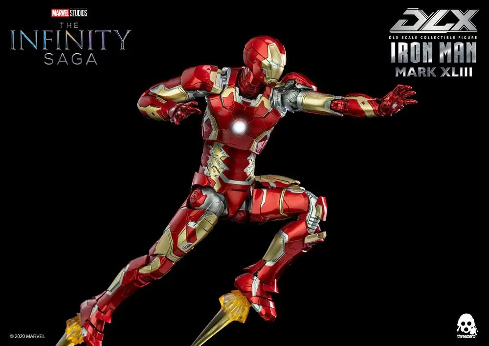 Infinity Saga DLX Action Figure 1/12 Iron Man Mark 43 16 cm product photo