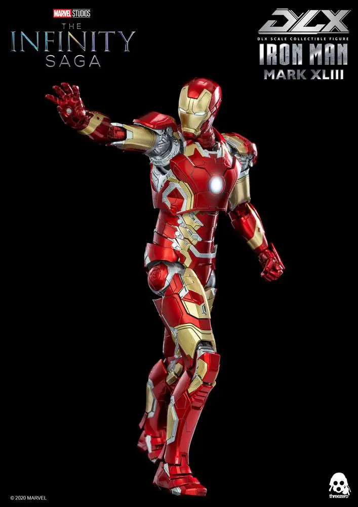 Infinity Saga DLX Action Figure 1/12 Iron Man Mark 43 16 cm product photo