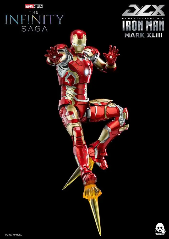 Infinity Saga DLX Action Figure 1/12 Iron Man Mark 43 16 cm product photo