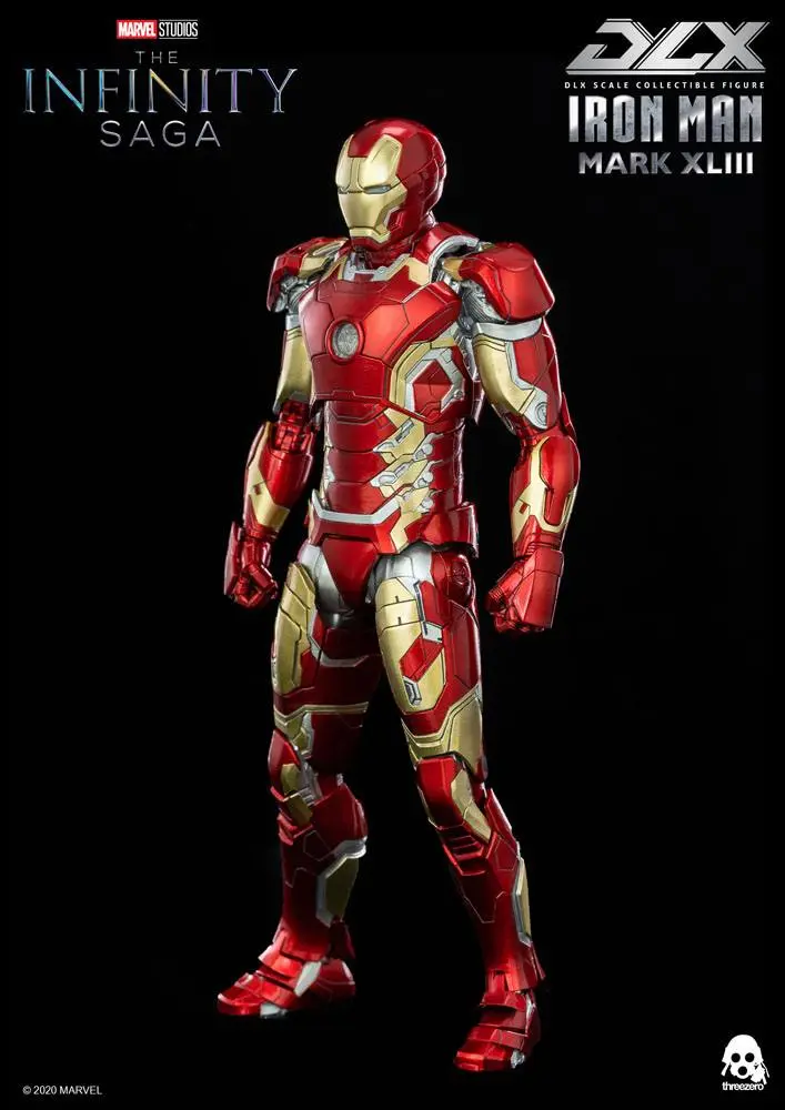 Infinity Saga DLX Action Figure 1/12 Iron Man Mark 43 16 cm product photo