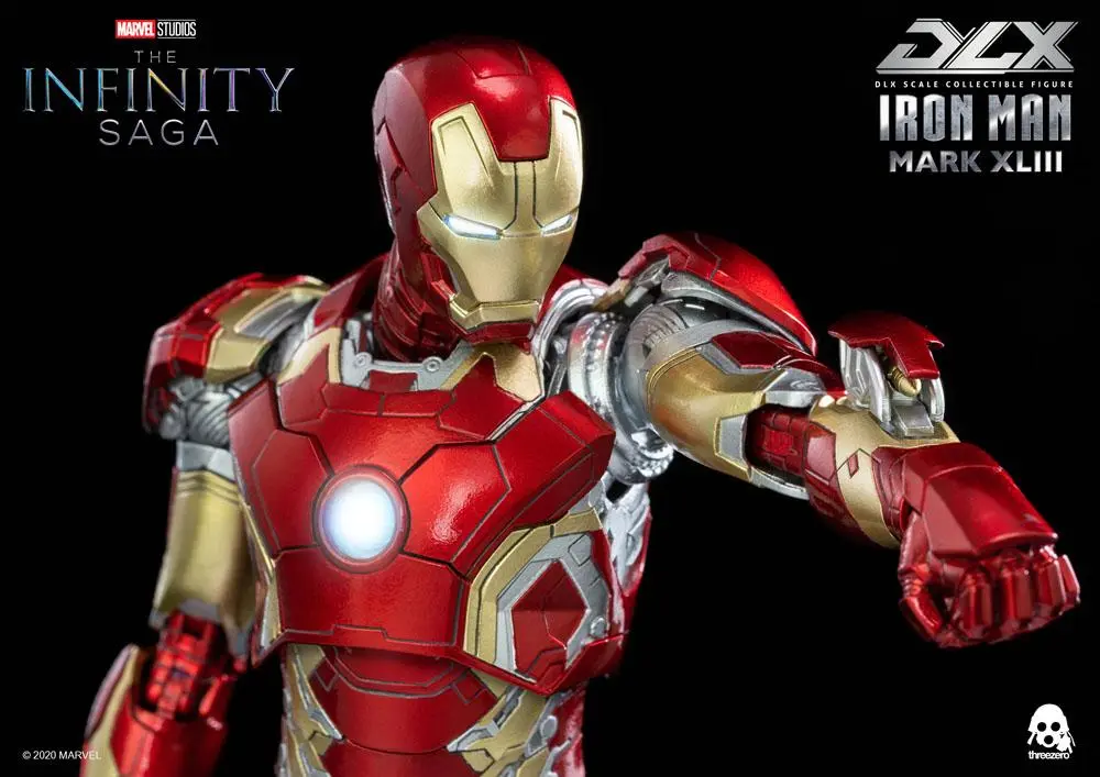 Infinity Saga DLX Action Figure 1/12 Iron Man Mark 43 16 cm product photo