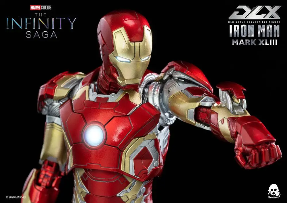 Infinity Saga DLX Action Figure 1/12 Iron Man Mark 43 16 cm product photo
