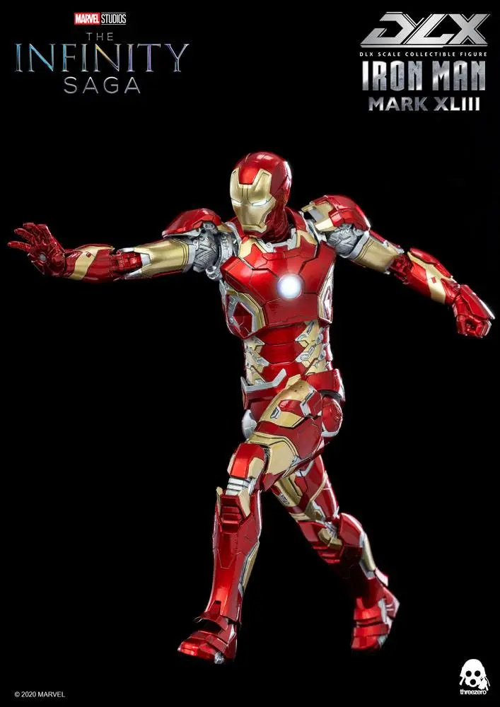Infinity Saga DLX Action Figure 1/12 Iron Man Mark 43 16 cm product photo
