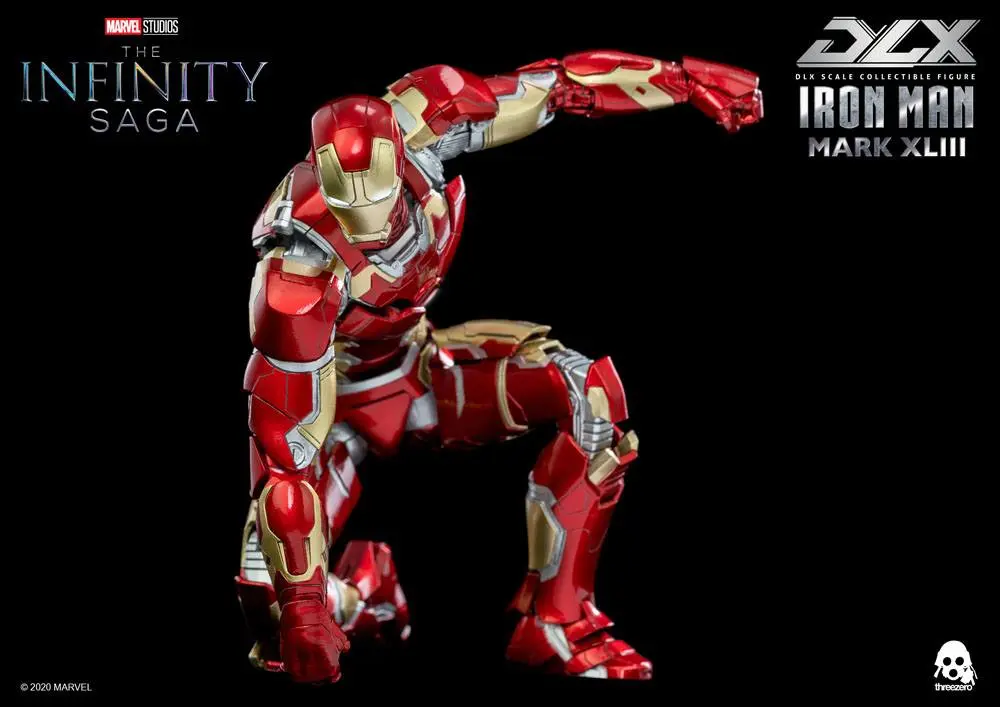 Infinity Saga DLX Action Figure 1/12 Iron Man Mark 43 16 cm product photo