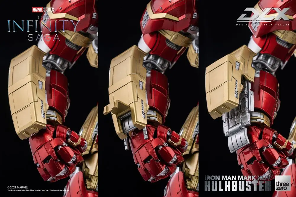 Infinity Saga DLX Action Figure 1/12 Iron Man Mark 44 Hulkbuster 30 cm termékfotó