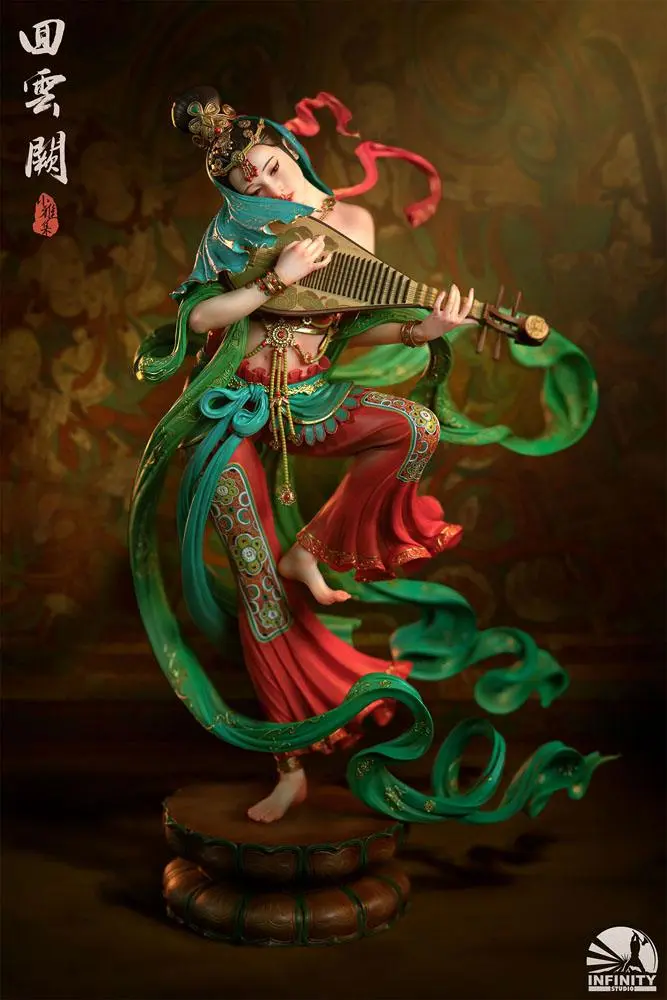 Infinity Studio Elegance Beauty Series Statue Dancer of Cloud Palace 35 cm product photo