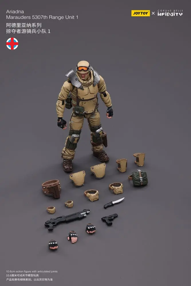 Infinity Tabletop Action Figure 1/18 Ariadna Marauders 5307th Range Unit 1 12 cm product photo