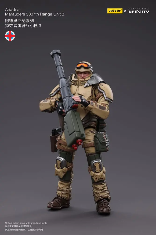 Infinity Tabletop Action Figure 1/18 Ariadna Marauders 5307th Range Unit 3 12 cm product photo