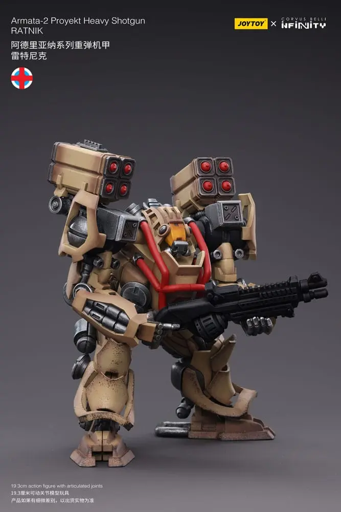 Infinity Tabletop Action Figure 1/18 Armata 2 Proyekt Heavy Shotgun (Ratnik) 12 cm product photo