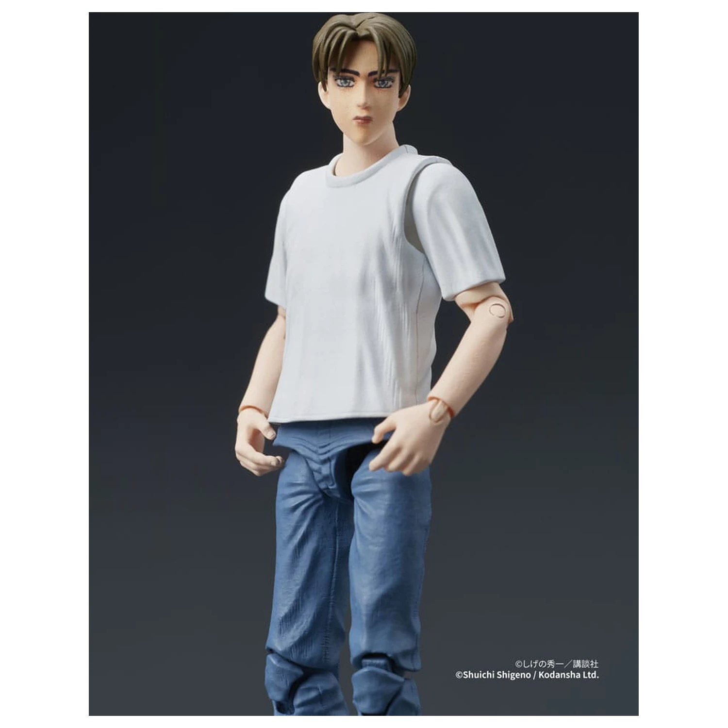 Initial D Digaction Action Figure Takumi Fujiwara 7 cm  product photo