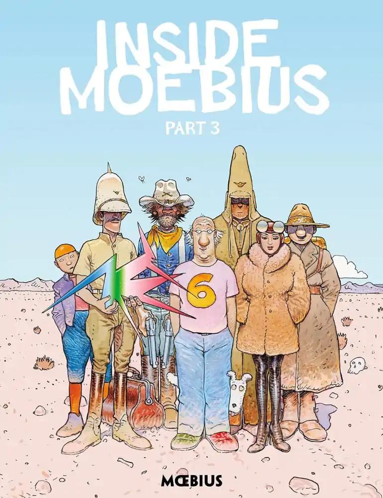 Inside Moebius Art Book Moebius Library Part 3 termékfotó