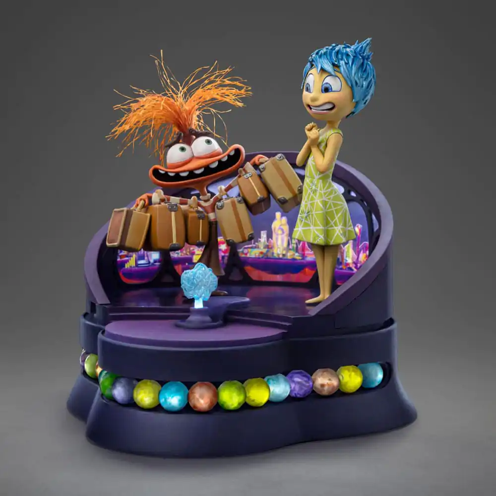 Inside Out 2 Deluxe Art Scale Statue 1/10 Joy and Anxiety 26 cm termékfotó