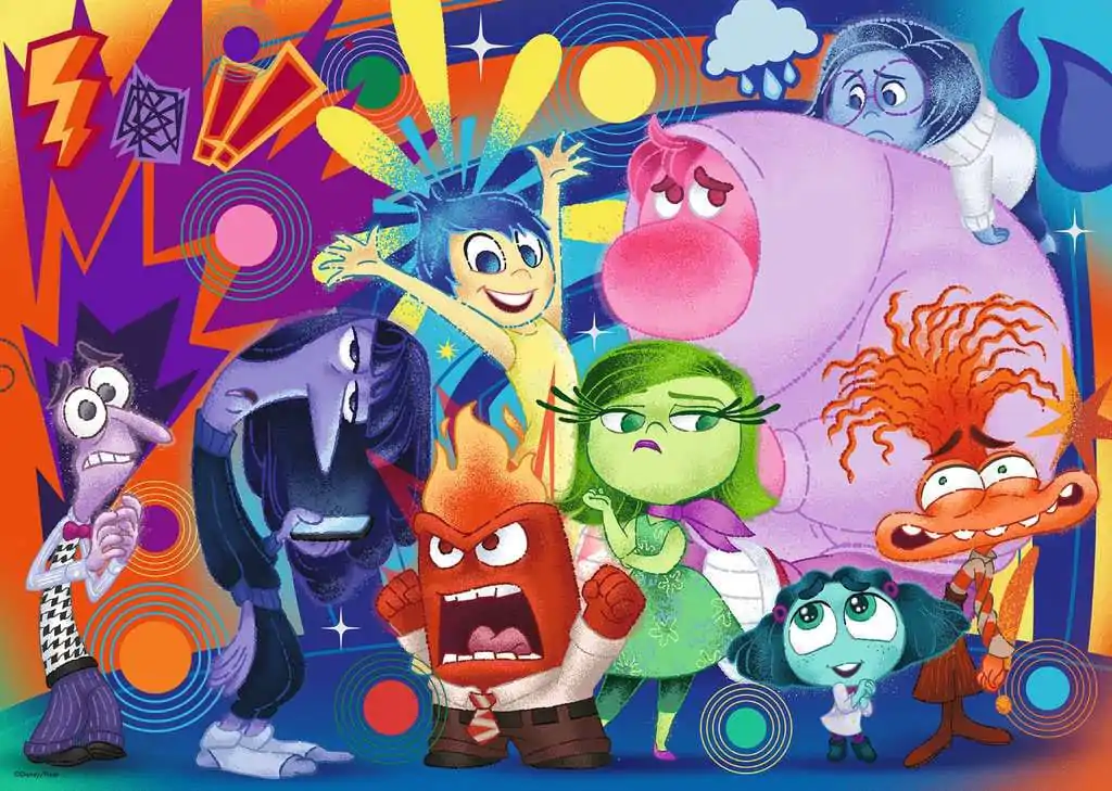 Inside Out 2 Jigsaw Puzzle New Emotions at Headquarters (1000 pieces) product photo