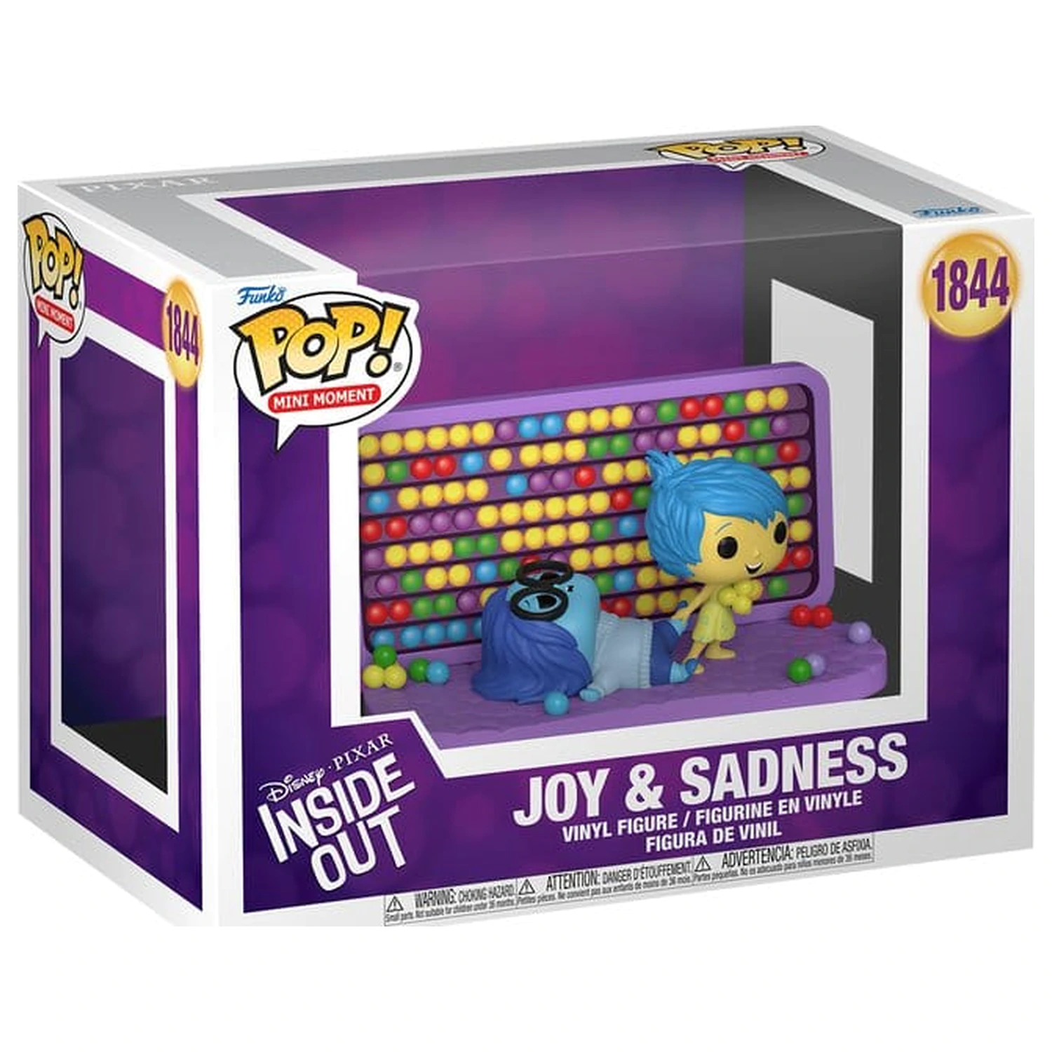 Inside Out Funko POP! Mini Moment Vinyl Figure Joy & Sadness 9 cm product photo