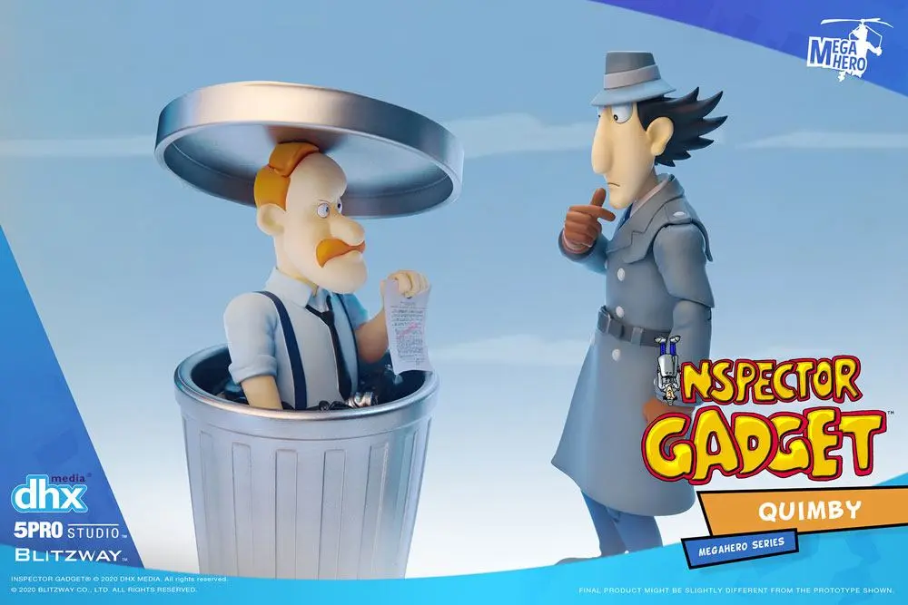 Inspector Gadget Mega Hero Action Figure 1/12 Quimby 13 cm product photo