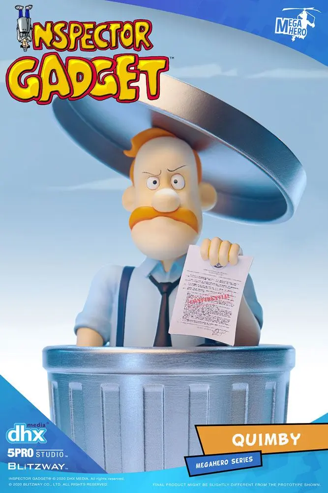 Inspector Gadget Mega Hero Action Figure 1/12 Quimby 13 cm product photo