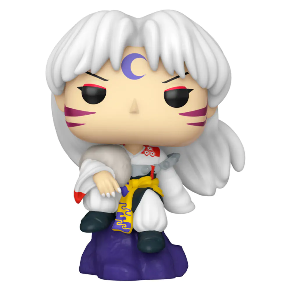 Inuyasha Funko POP! Plus Animation Vinyl Figure Sesshomaru (Sitting) 9 cm product photo