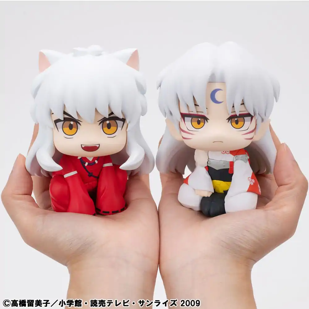 Inuyasha Look Up PVC Statue Inuyasha & Sesshomaru 11 cm (with gift)        product photo