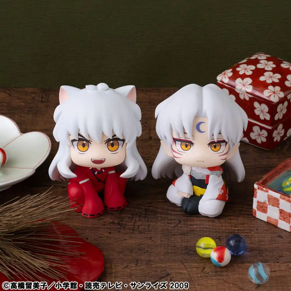 Inuyasha Look Up PVC Statue Inuyasha & Sesshomaru 11 cm (with gift)        product photo