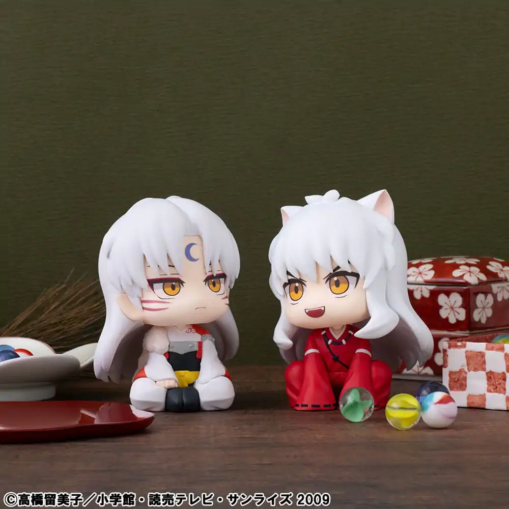 Inuyasha Look Up PVC Statue Inuyasha & Sesshomaru 11 cm (with gift)        product photo